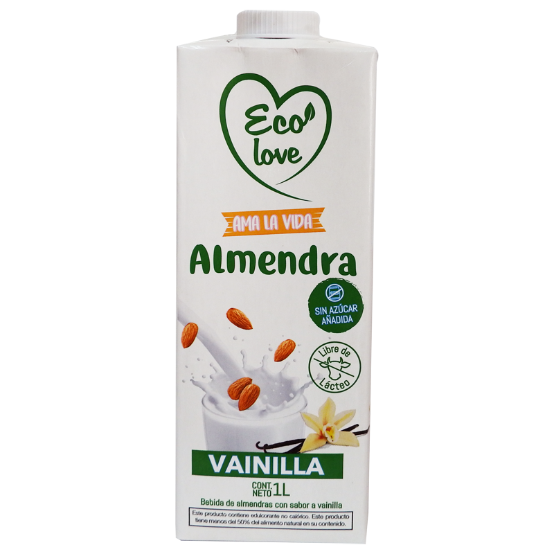 Bebida de Almendra-Vainilla ECO LOVE, 1L