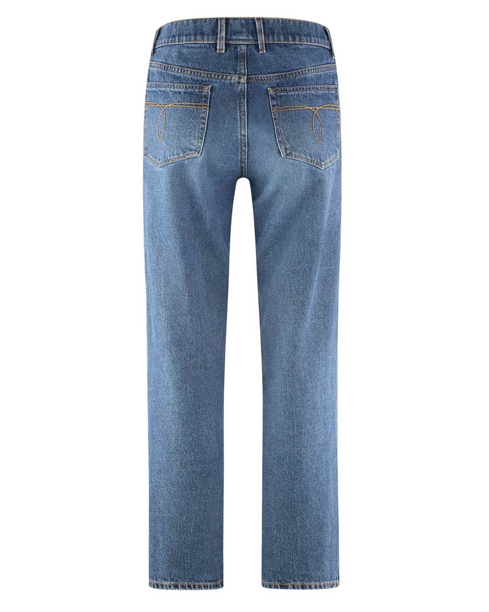 Vaqueros mom fit sostenibles para mujer - Imagen 7